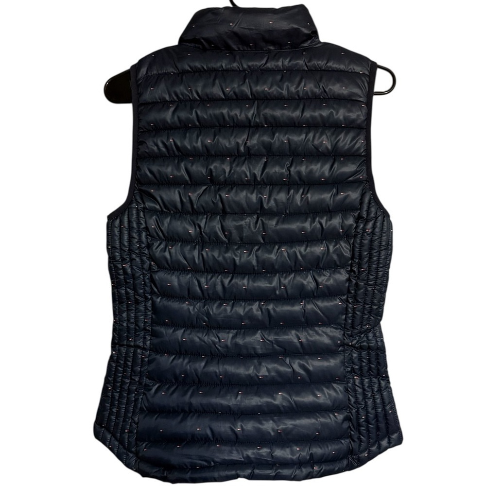 Tommy Dark Blue Quilted Puffer Vest - Picture 3 of 5